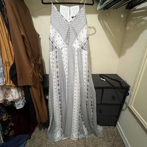 Express Metalic Maxi Dress